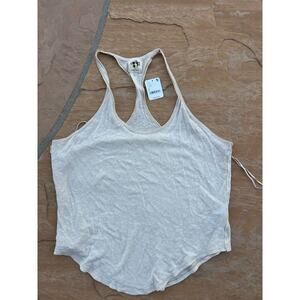 We The Free Tank Top Tan Beige NWT Size Large BZ